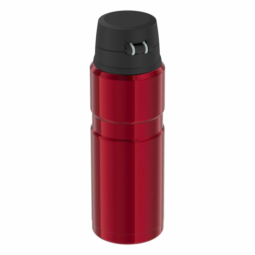 Thermos insulated bottle Stainless King, drinking bottle, stainless steel, cranberry red polished, 700 ml, 4010248070