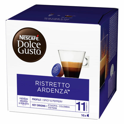 Nescafé Dolce Gusto Espresso Ristretto Ardenza, Strong, Coffee, Coffee Capsule, 16 Capsules / Servings