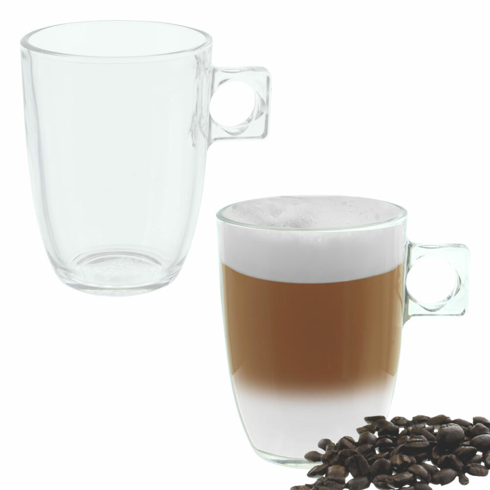 Nescafé DOLCE GUSTO XL Grande Glas-Set, 2er Set, Kaffeeglas, Kaffeebecher, Trinkglas, 300 ml