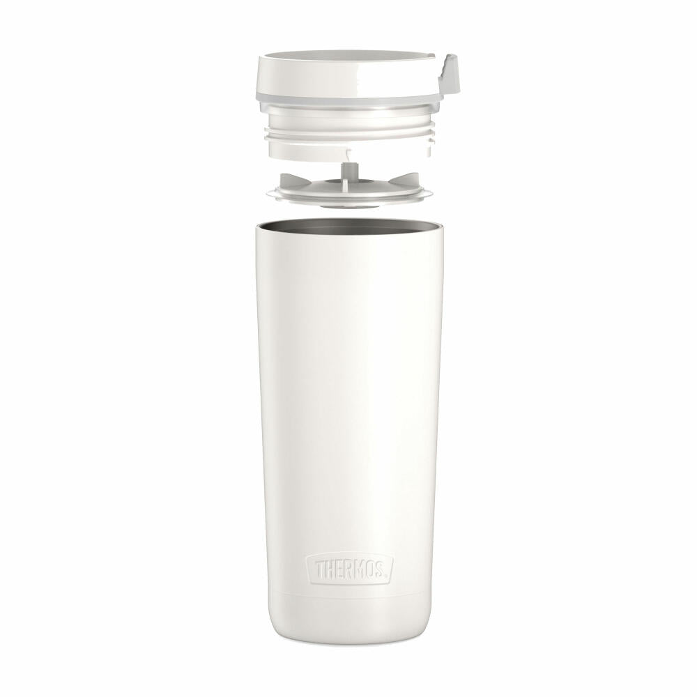 Thermos insulated mug Guardian Mug, thermal mug, stainless steel, Snow White Matt, 500 ml, 4102211050