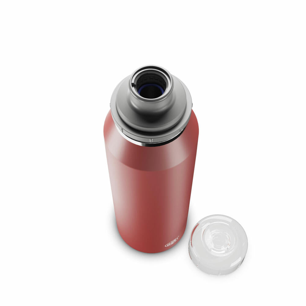 Alfi drinking bottle Endless Iso Bottle, insulated bottle, stainless steel, Mediterranean Red Matt, 0.5 L, 5669300050