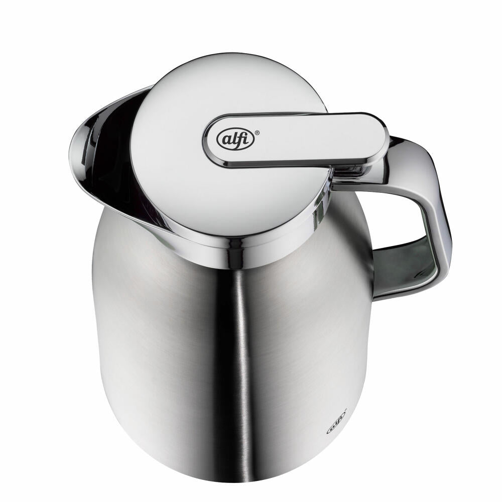 Alfi Skyline Thermos Jug, Stainless Steel, Matt Stainless Steel, 1 L, 1322205100