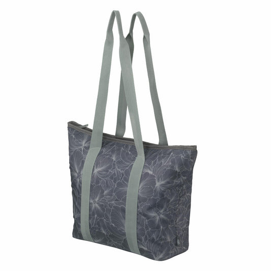 alfi cooler bag ISO SHOPPER, insulated bag, shopping bag, thermo shopper, polyester, floral, 17 L, 0007441170