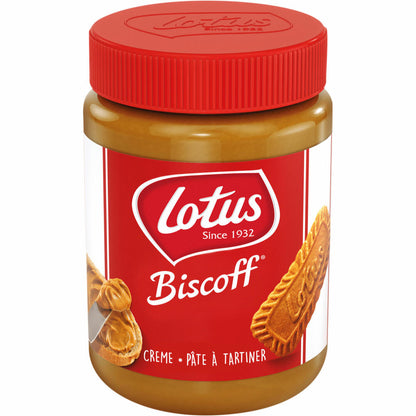 Lotus Biscoff Spread Classic, Caramel Biscuit Cream, 400 g