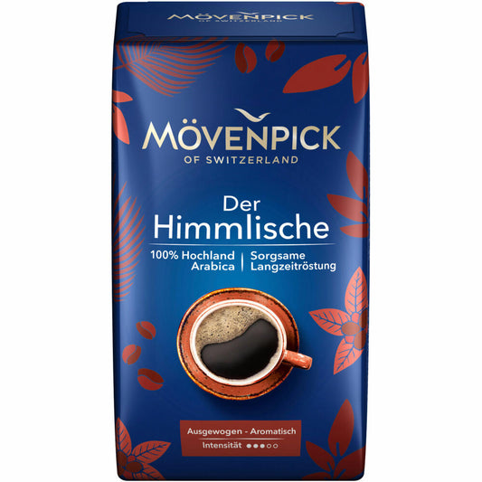 Mövenpick Der Himmlische, ground roasted coffee, filter coffee, coffee, 500 g