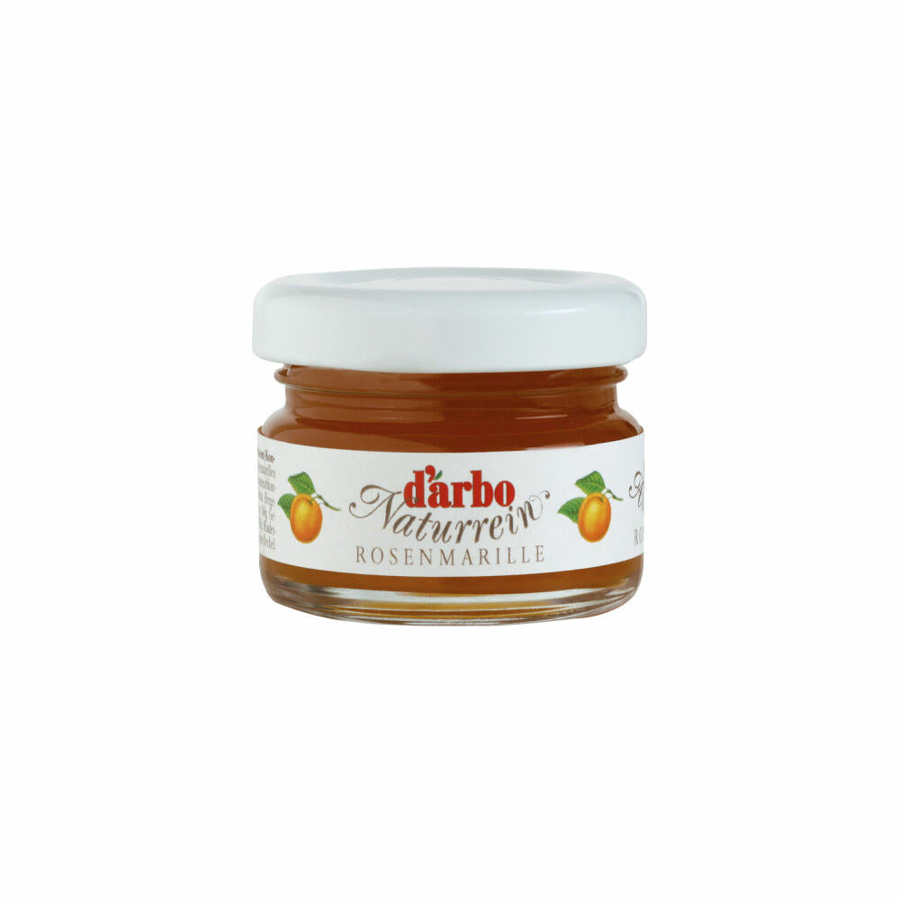 Darbo assortment in mini glass, bread spread, bread spread, jam, for gastronomy, hotel, office, canteen, 60 pieces á 28 g