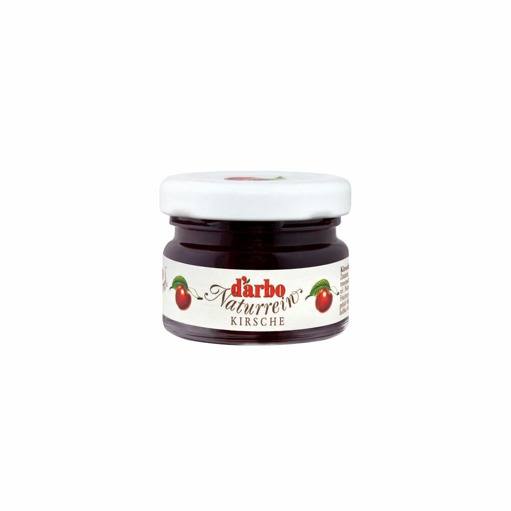 Darbo Sortiment im Miniglas, Brotaufstrich, Brot Aufstrich, Marmelade, für Gastro, Hotel, Büro, Kantine, 60 Stück á 28 g