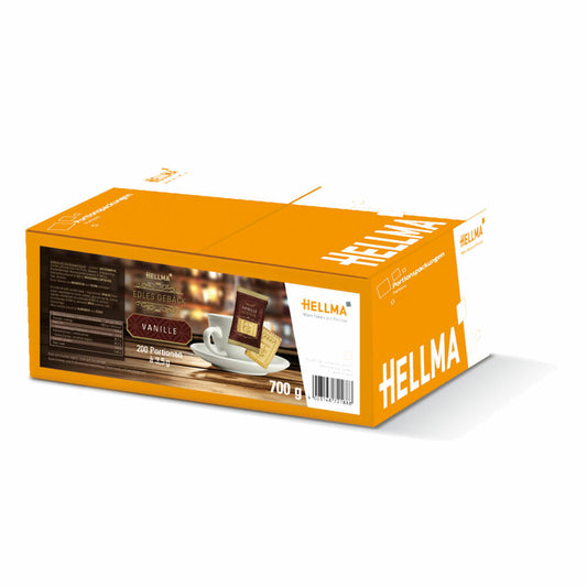 Hellma Noble Pastries Vanilla, Vanilla Pastries, Biscuits, Cookies, Coffee Biscuits, for Gastronomy, Hotel, Office, Canteen, 200 pieces á 3.5 g