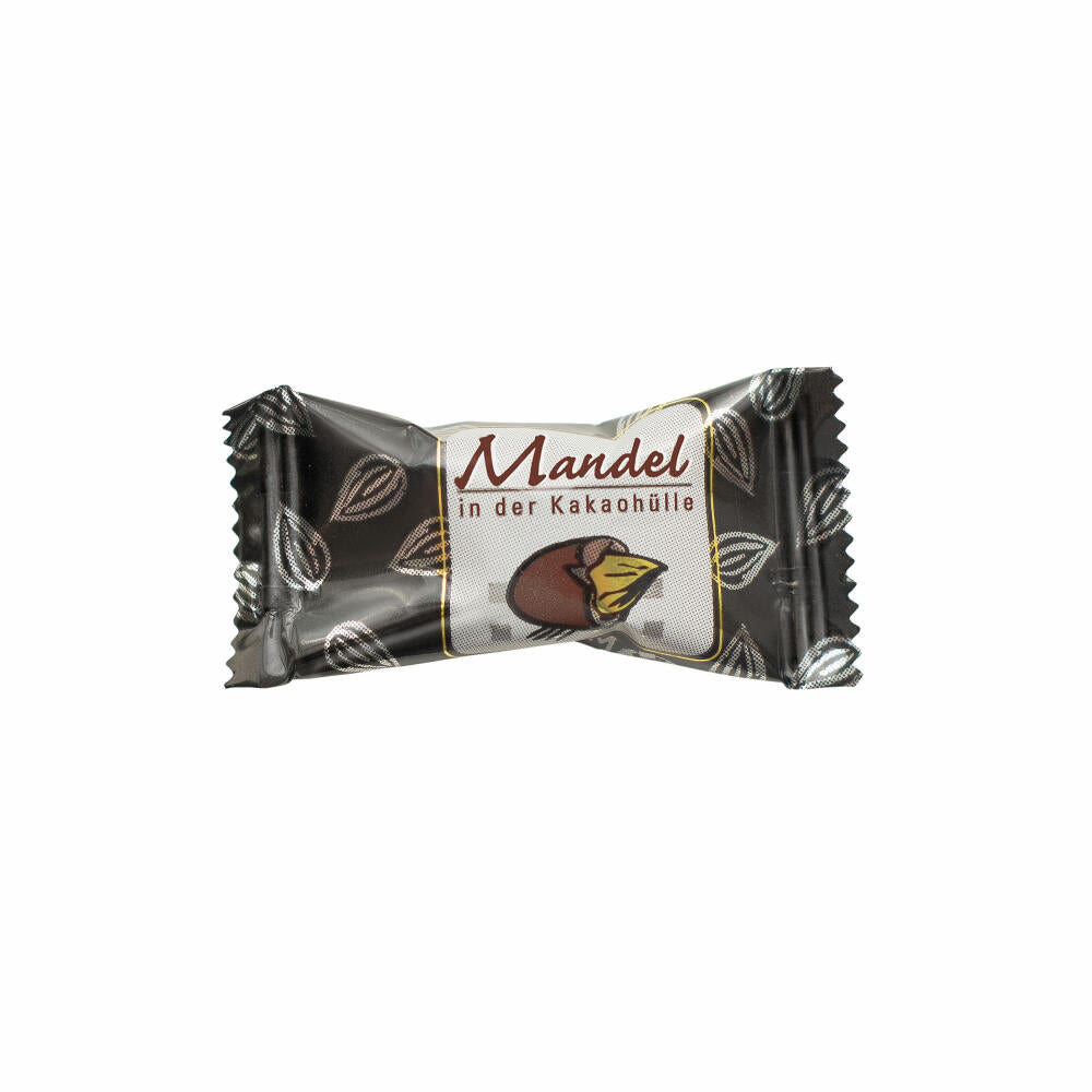 Hellma Almond in Cocoa Shell, Chocolate, Pastry Ball, Cocoa Biscuits, for Gastronomy, Hotel, Office, Canteen, 380 Pieces á 2.40 g