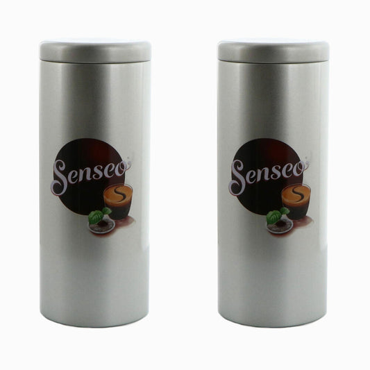 Senseo Premium pad container for 18 coffee pads, new design, container, pad, pack of 2