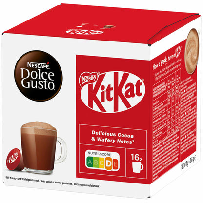 Nescafé Dolce Gusto KitKat, Milchgetränk, Kaffeekapsel, 16 Kapseln