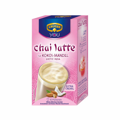 Krüger Chai Latte Classic & Exotic Lovely India Set, Mildes Milchtee Getränk, Drei Verschieden Sorten