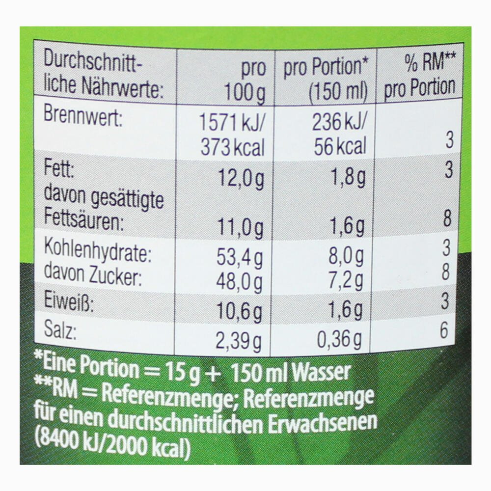 Krüger Dolce Vita Cappuccino, Weniger Süß, Milchkaffee, Milch Kaffee aus löslichem Bohnenkaffee, 2 x 200 g