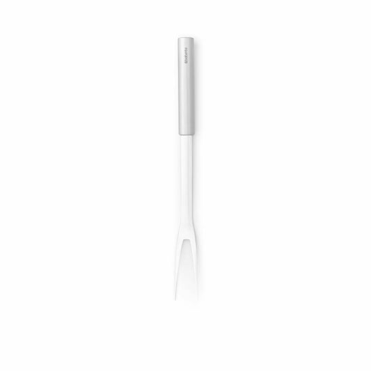 Brabantia Meat Fork Profile, Cooking Utensil, Kitchen Aid, Steel, Matt Steel, 32.3 cm, 250361