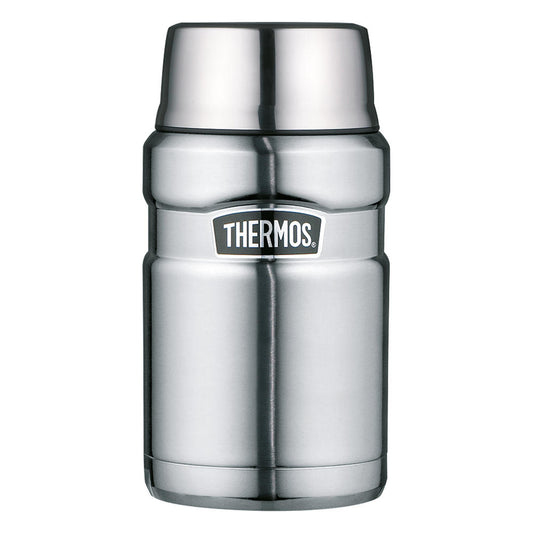 Thermos food container Stainless King, snack container, snack container, matt stainless steel, Steel, 710 ml, 4001205071