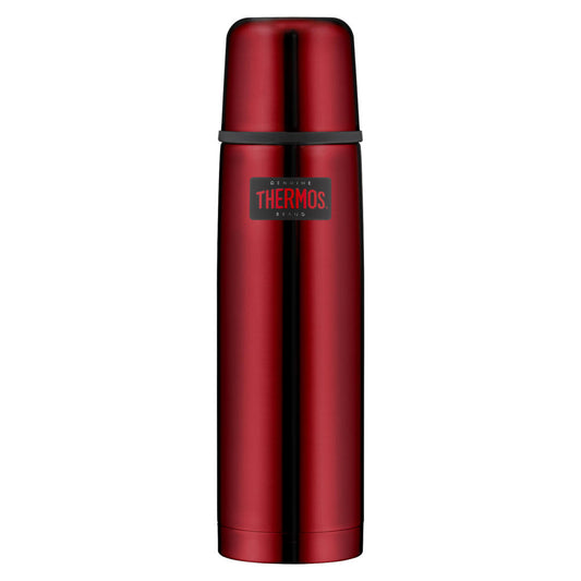 Thermos insulated bottle Light &amp; Compact, thermos bottle, insulated bottle, bottle, stainless steel, cranberries, 750 ml, 4019.248.075