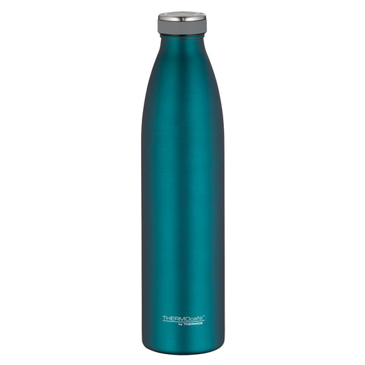 Thermos TC Bottle insulated drinking bottle, insulated bottle, drinking bottle, thermos flask, stainless steel, teal matt, 1 L, 4067.255.100